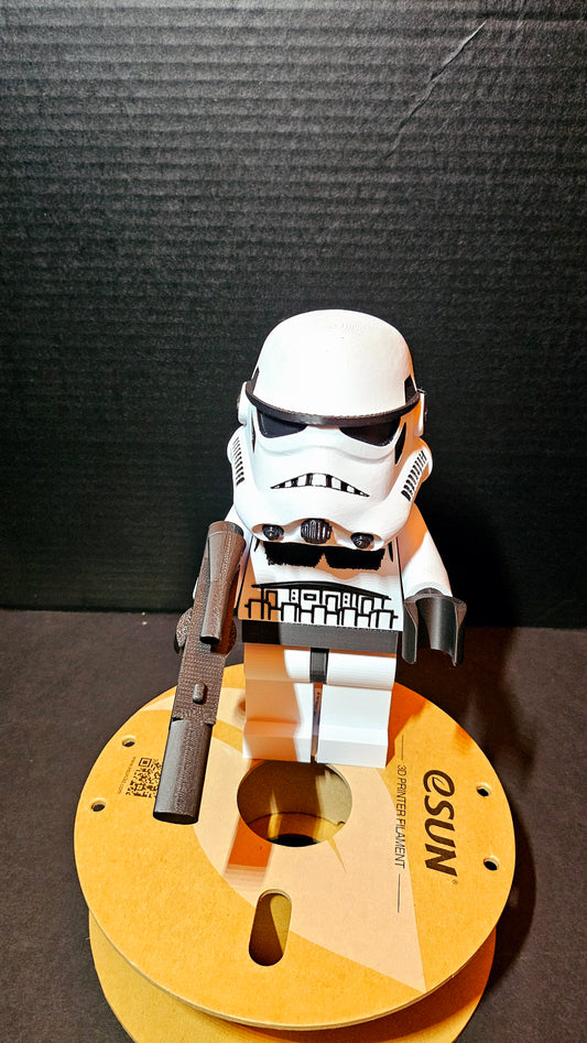 9" Lego Starwars stormtrooper